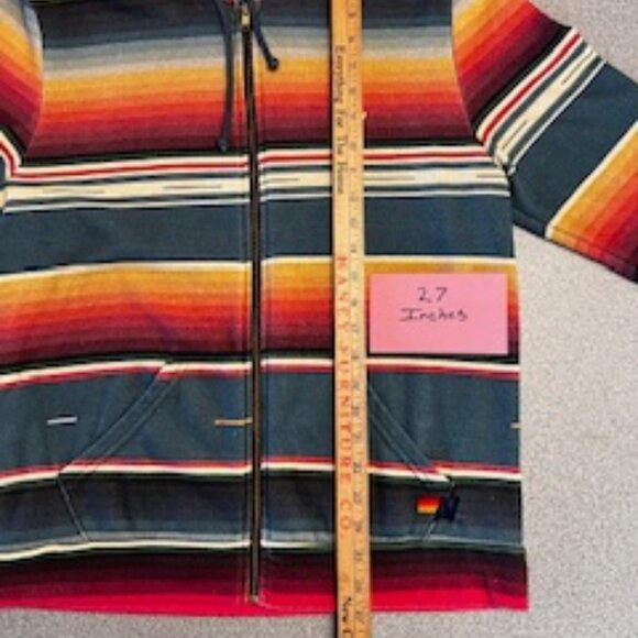 Aviator Nation Tulum Hand-Dyed Hoodie Size L - Picture 2 of 9